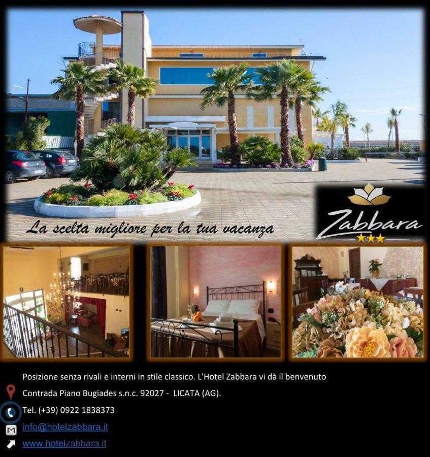 Hotel Zabbara Licata Bagian luar foto